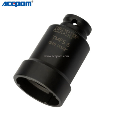 Axial lock nut socket TMFS 6 Allowing the use of torque wrenches Good alternative to hook spanners