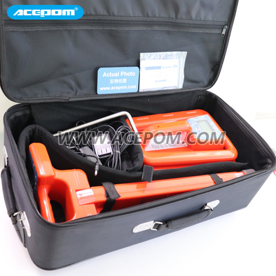 Underground pipe locator ACEPOM3000 /ACEPOM2800 Measurement of buried depth of metal detector