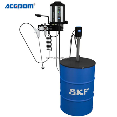 air-operated pump with magnetic valve-operated air motor 12382666 for automatic lubrication system