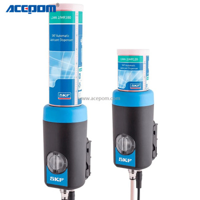 Electro-mechanical single point automatic lubricant dispenser TLMR101/TLMR201/38WA2 various levels