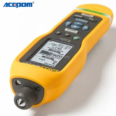 Compact vibration tester Fluke 805 FC measures data in low and high frequency range