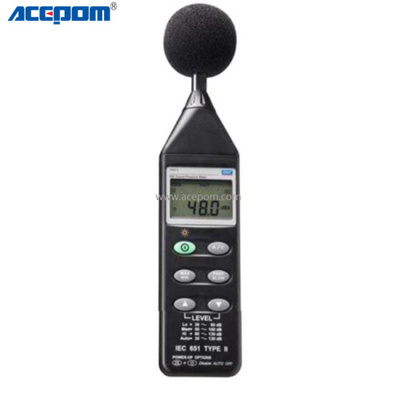 Sound Pressure Meter TMSP1 Backlit display sound meter monitoring of ambient noise level measurement