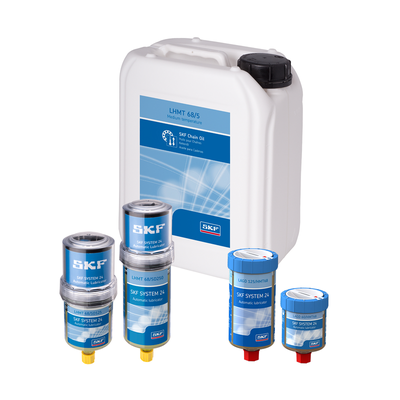 Chain oils LHMT 68 for medium temperatures and dusty environments and LHHT 265 for high load