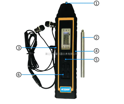 ACEPOM247 valve internal leak detector NDT instrument for valve checking