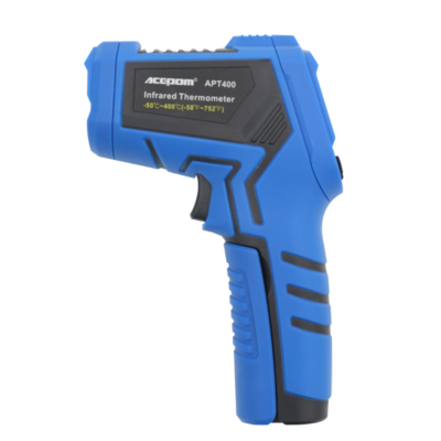 9 pointlaser infrared thermometer ACEPOM-APT400 Adjustable emissivity