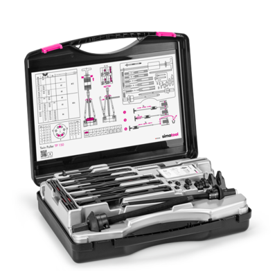 fitting tool fit TP 150 Professional dismounting of deep groove ball bearings and radial shaft seals